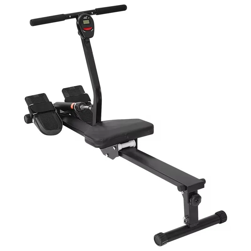 

Home Use Sports Fitness Equipment Foldable Rowing Machine Indoor Hydraulic Cylinder Rowing Machine Silent Design For Workout
