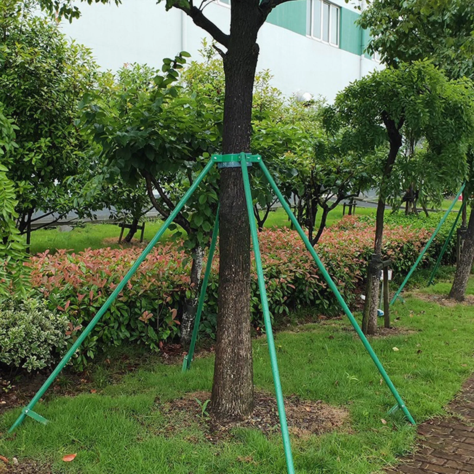 Tree Support Hoop Holding Fixator Hook Holder Fixing Landscape Iron Supportive Rack