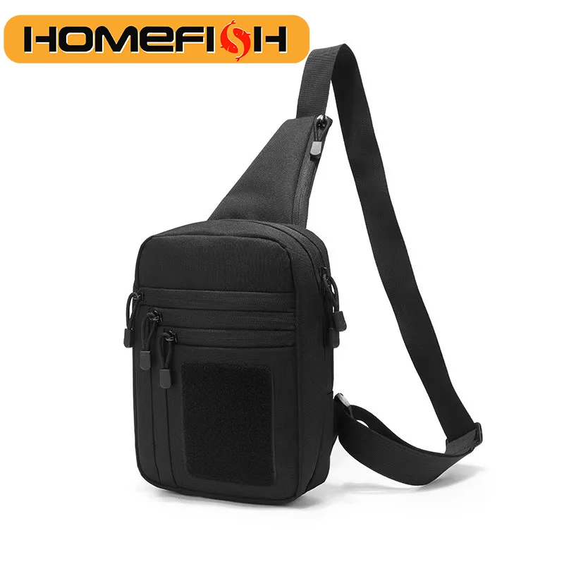 D12 Invisible Sling Waterproof and Wearable Crossbody Hunting and Camping Tactics Outdoor Shoulder Bag Versatile Wilderness