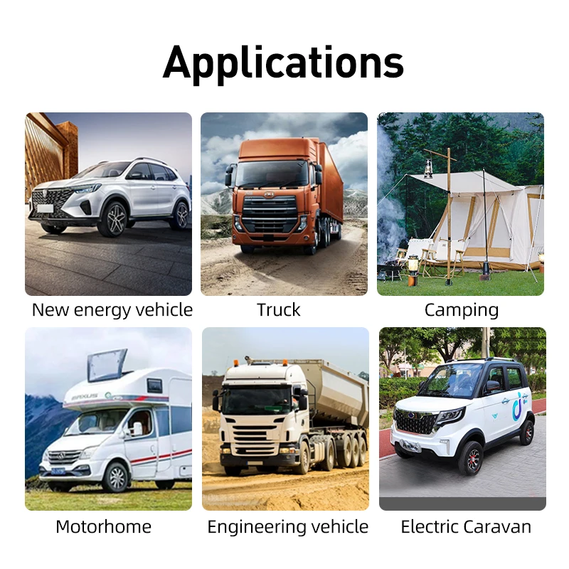 RV الكل في واحد صغير 2000 واط 24 فولت المقصورة وقوف السيارات تدفئة الهواء سخان الديزل سهلة التركيب الصامت 12 فولت سخان الديزل للسيارات