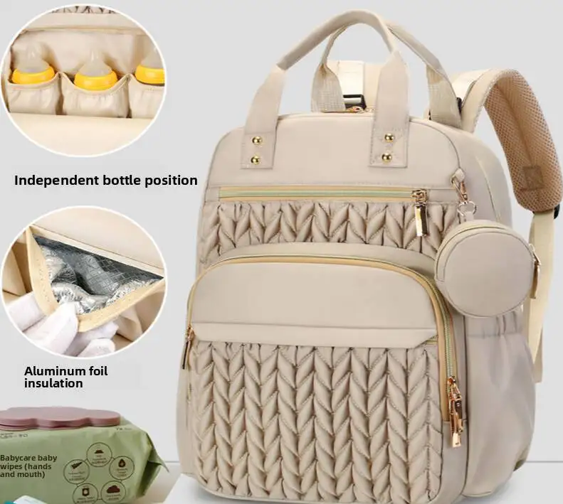 Diaper Bag Large Capacity Diaper Stroller Bag Waterproof Mummy Maternity Nappy Travel Bag Baby Nursing Mommy Tote Bags