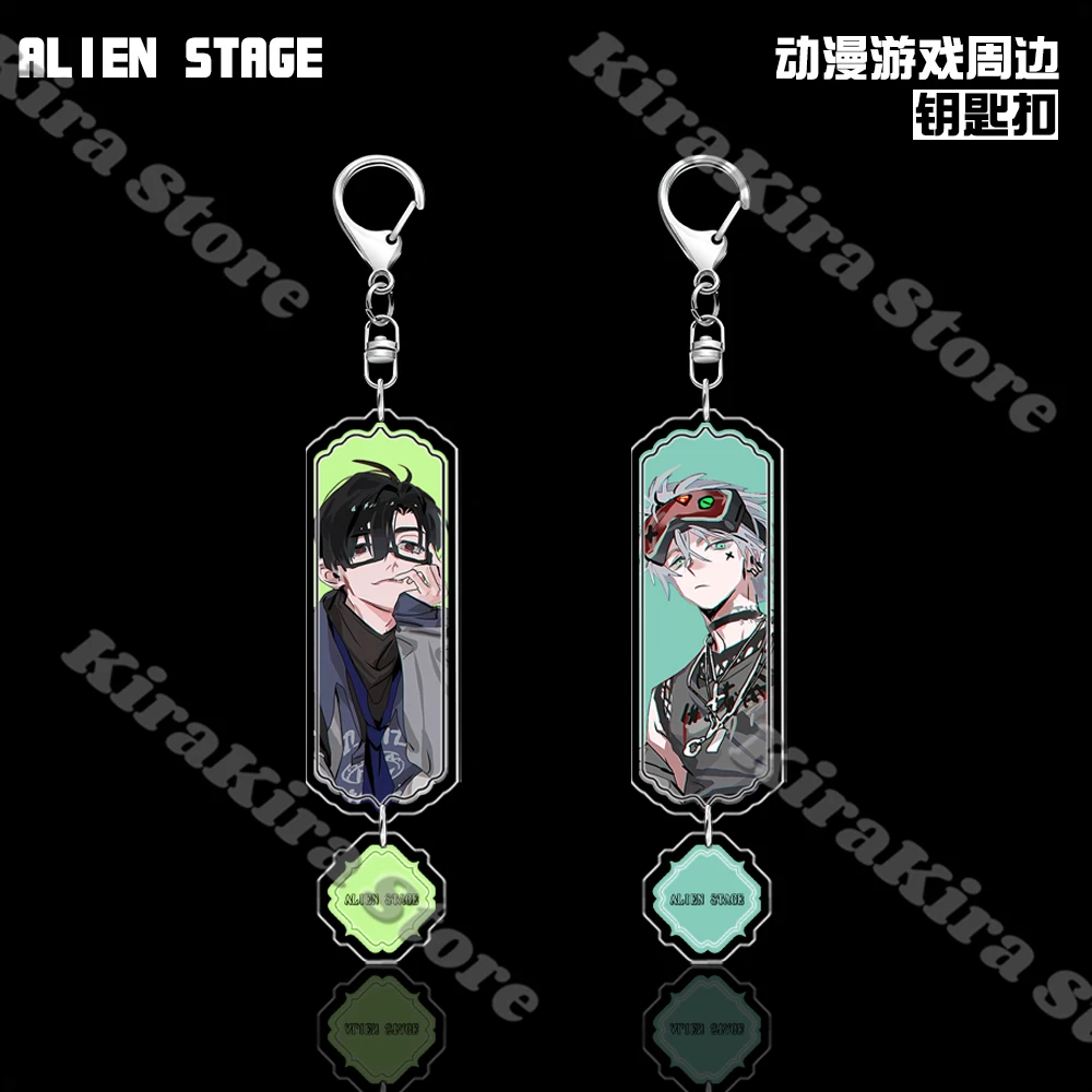 Ivan Till Alien Stage Anime Acrylic Keyring Cosplay Pendant Keychain Hanging Accessory Bags Ornaments Hangings Drop Collection