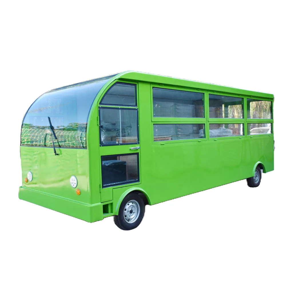 

5M Street Mobile Food Truck Electric Fast Food Cart Van For Sale