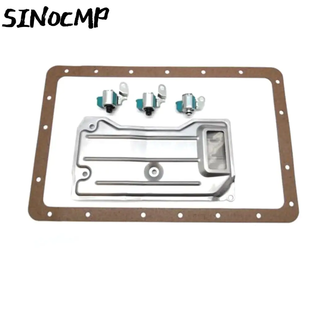 

1 Set Transmission Solenoid Service Filter Kit AW4 For Cherokee Comanchee Wagoneer TCC Lock up Shift A340 Automobiles Parts