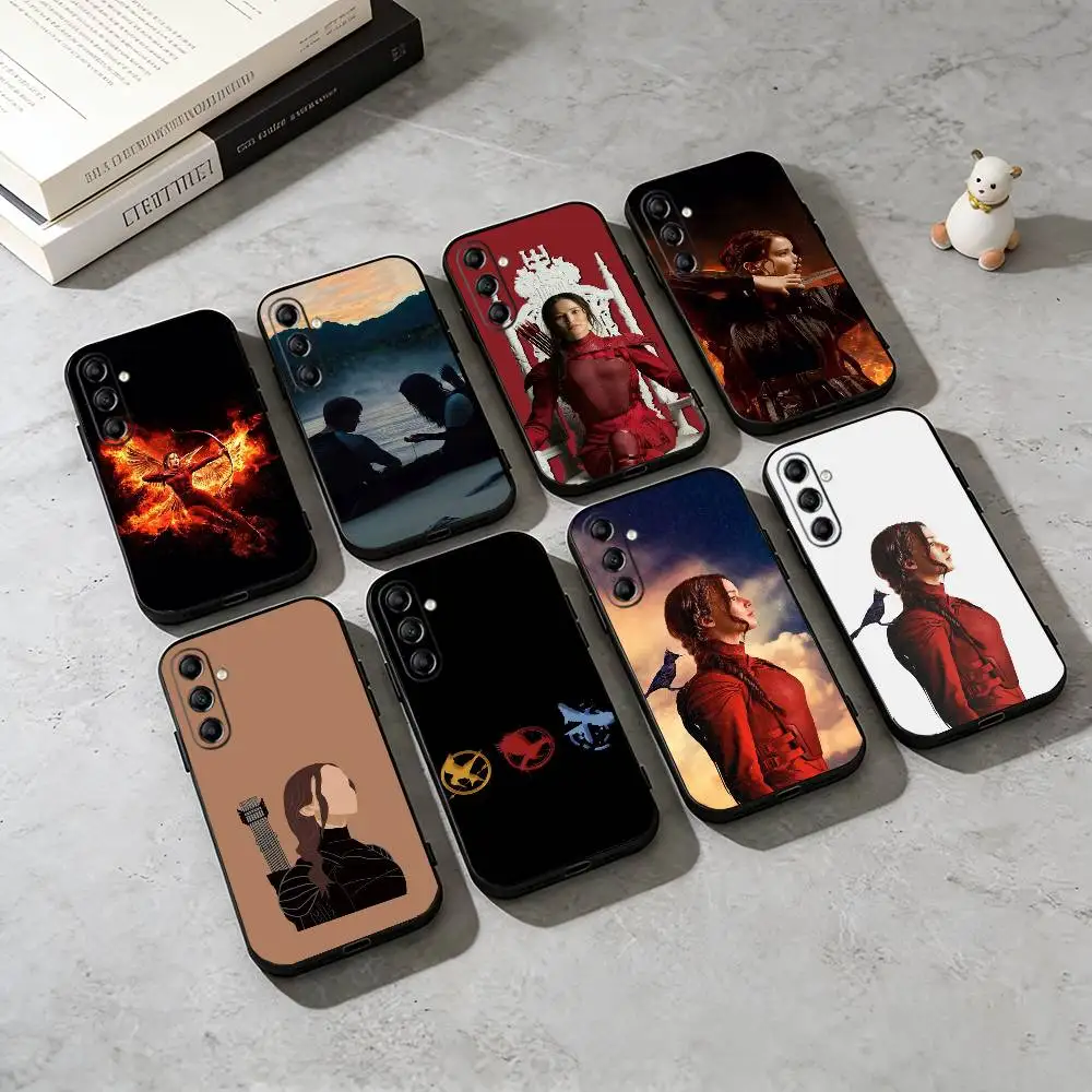 M-Movie The Hunger Games  Phone Case For Samsung Galaxy A73,A72,A71,A70,A53,A52,A51,Others Soft Black Cover