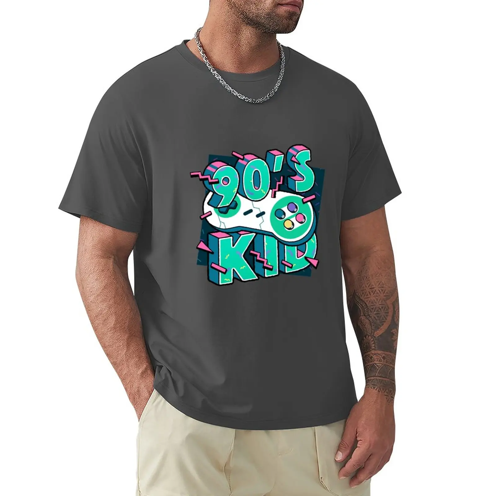 

90’s kid T-Shirt boys whites sweat graphics mens vintage t shirts