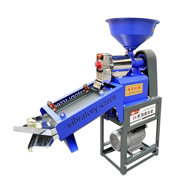 

Household rice milling machine rice thresher multifunctional rice huller peeling machine