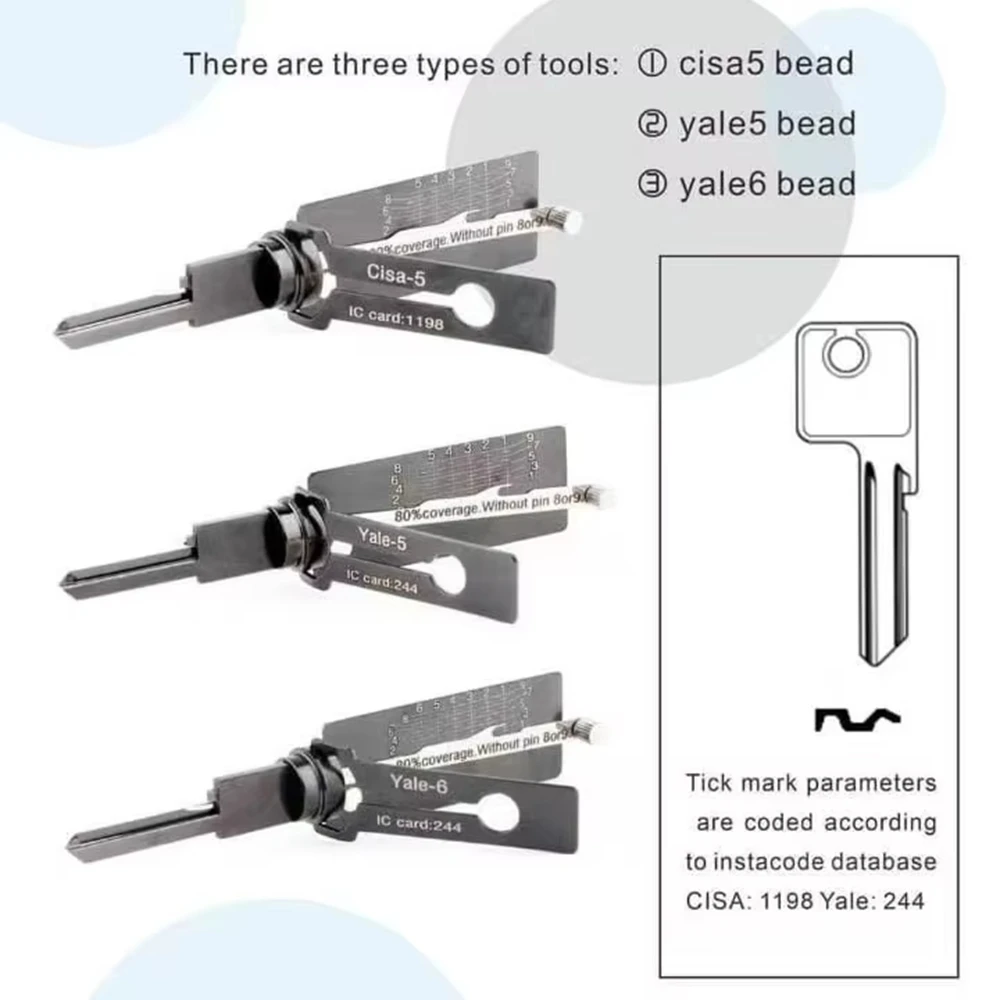 Compare Prices on CISA Lishi 2-in-1 Lock Pick Tools