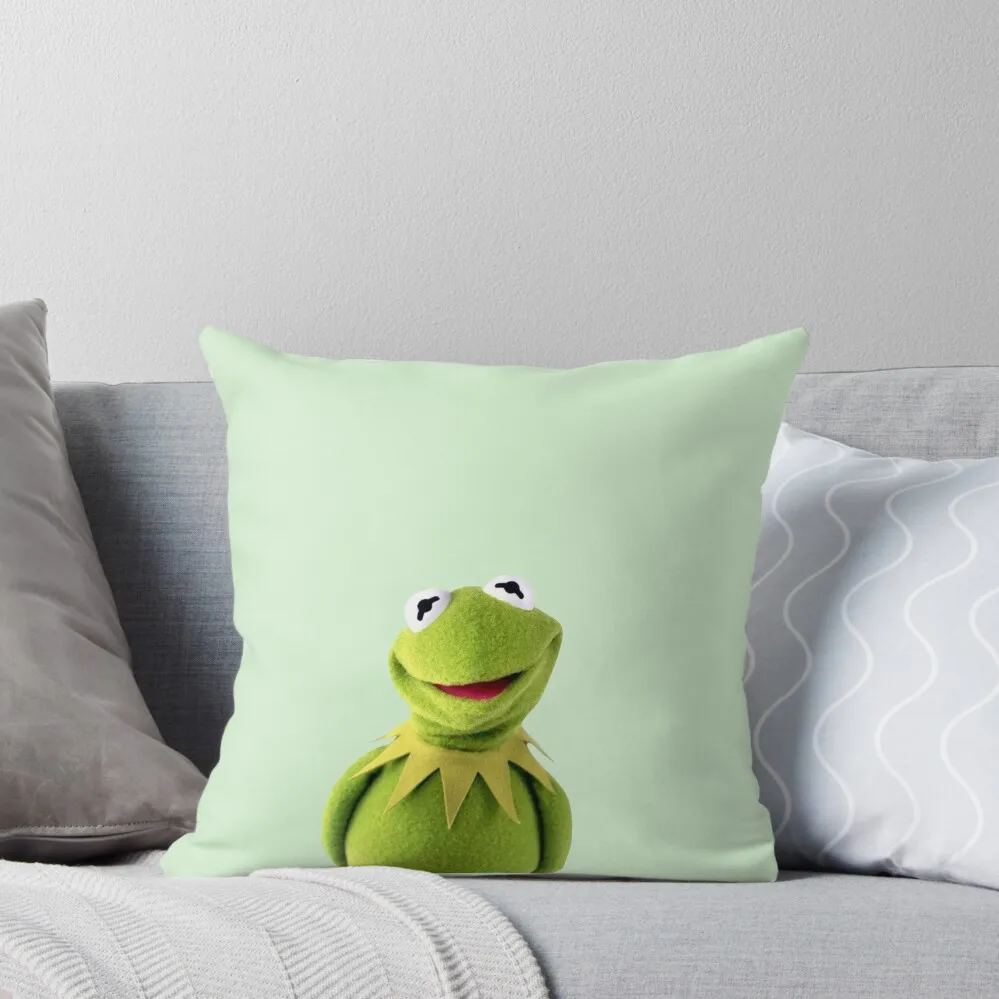 

Kermit Throw Pillow Cushions For Sofa Decorative Cover For Living Room Christmas s Covers pillowcases for sofa cushions pillow