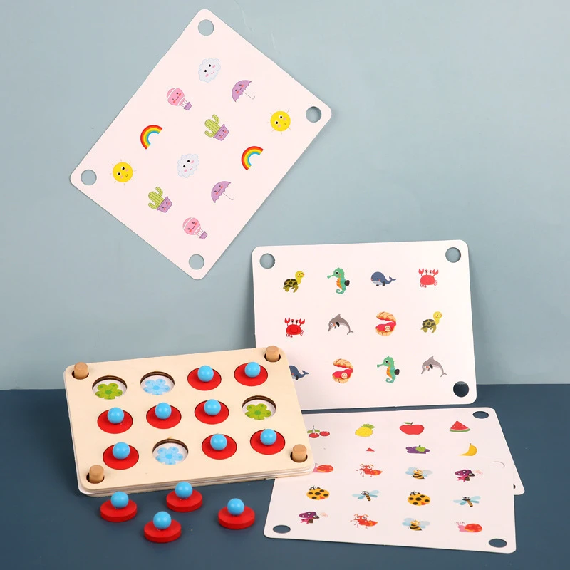 لعبة شطرنج تعليمية للأطفال لتدريب التركيز وتطوير التفكير المنطقي، لعبة تعليمية مونتيسوري