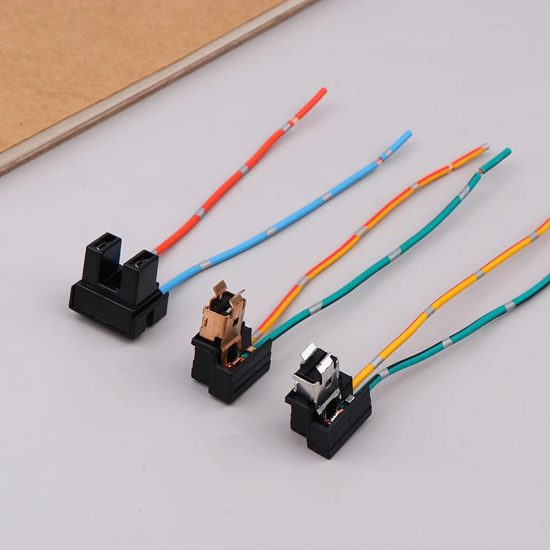 New 2Pcs Headlight Lamp Bulb Socket Wiring Harness Connector Plug Adapter Line For H1 H7 H4 Bulb Car Headlight Connection Plugs - view 4