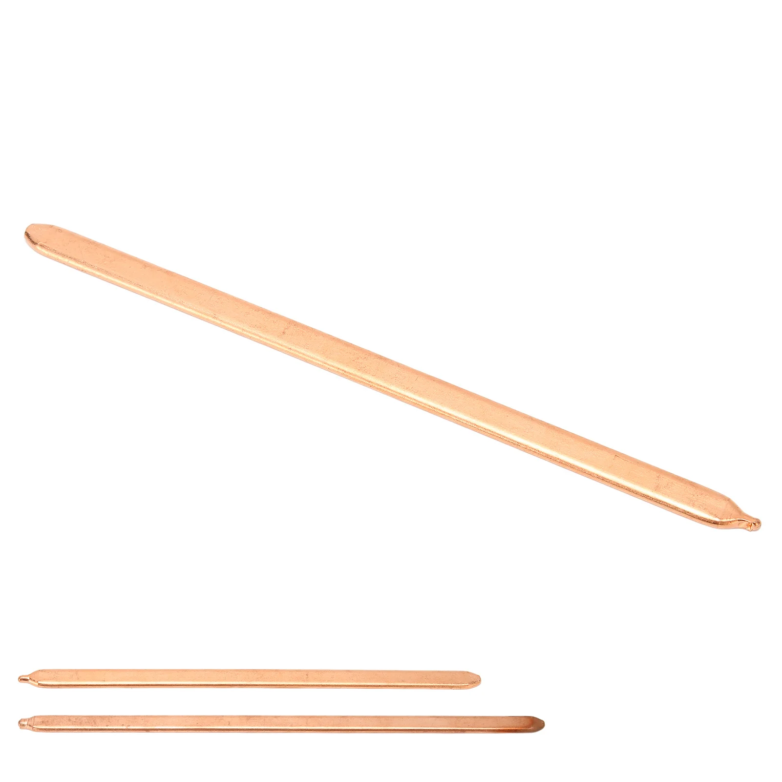 Flat Heat Pipe Simple  Glossy Appearance Small Portable Effective Heat Dissipation Heat Pipe for CPU Heat Sink