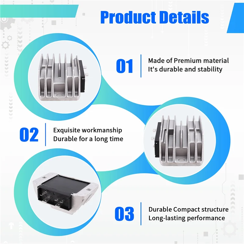 

Выпрямитель 12 В ED0073624040 Комплексный комплект для ACME 730111 DUCATI-VM 48510005A, расширенная подходит для модели