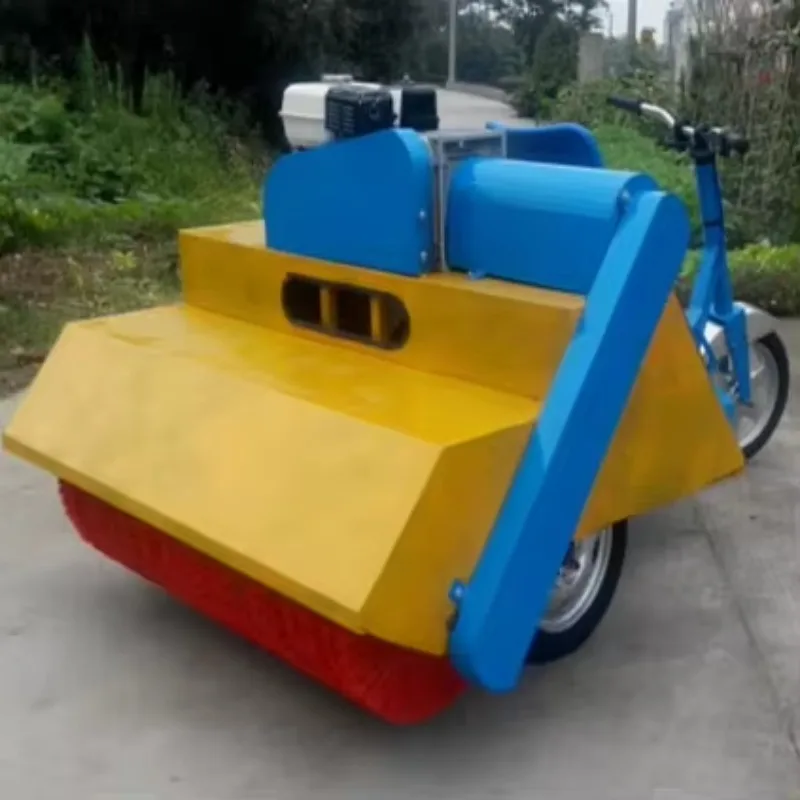 Electric Hay Comber Three-wheeled Ride-on Hay Combing Sand Filling Integrated Machine Sand Flushing And Hay Integrated Machine