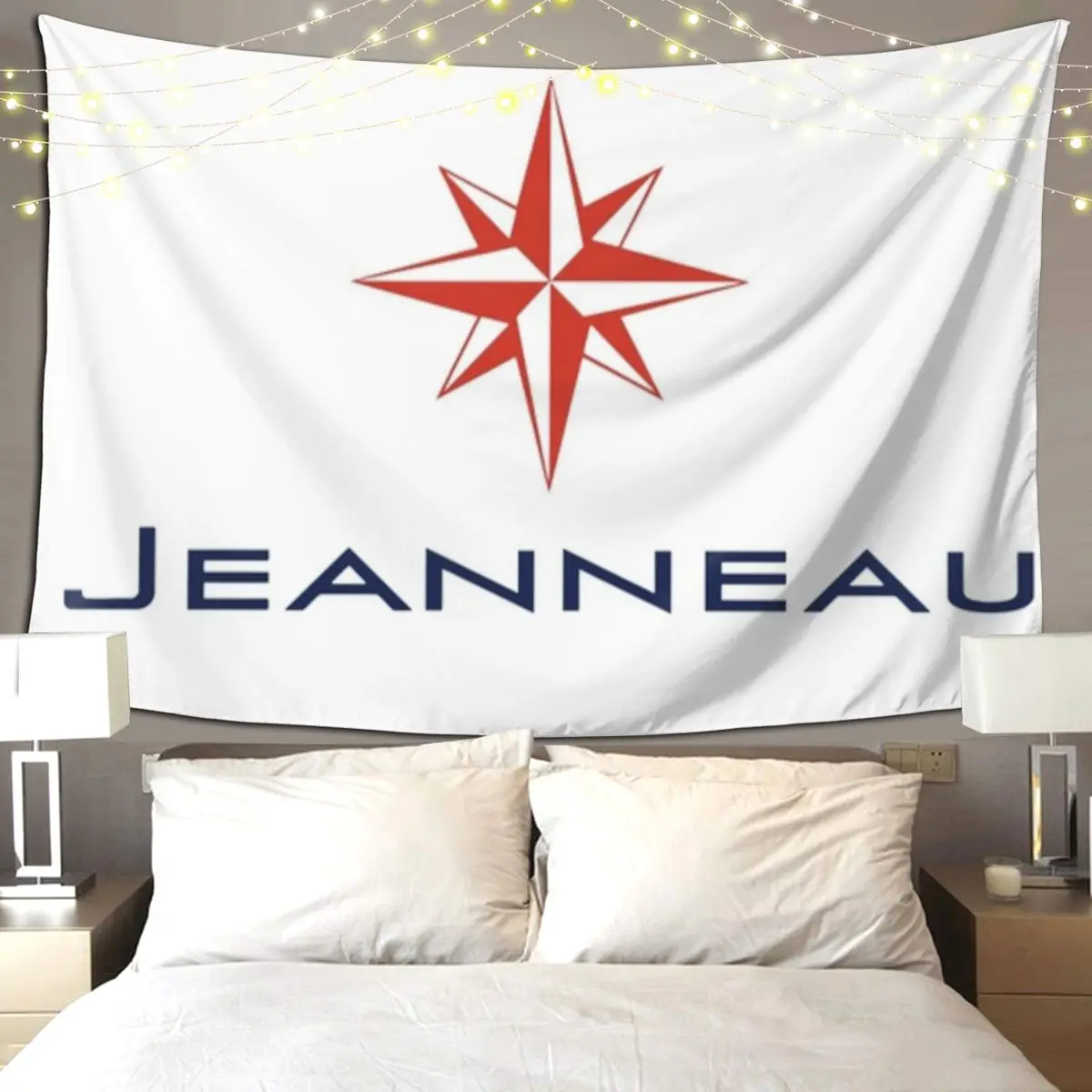 

Jeanneau Yachts Tapestry Art Wall Hanging Aesthetic Home Decor Tapestries for Living Room Bedroom Dorm Room