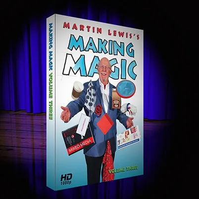 Martin Lewis\'s Making Magic Volume 1-3 magic tricks