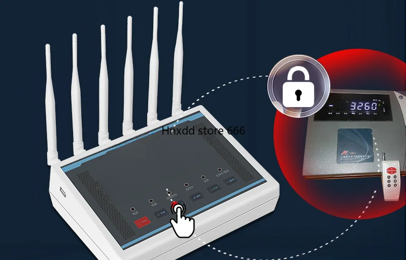 Pound anti-telecomando jammer pesatura monitoraggio prevenzione e controllo strumento allarme anti-barare universale