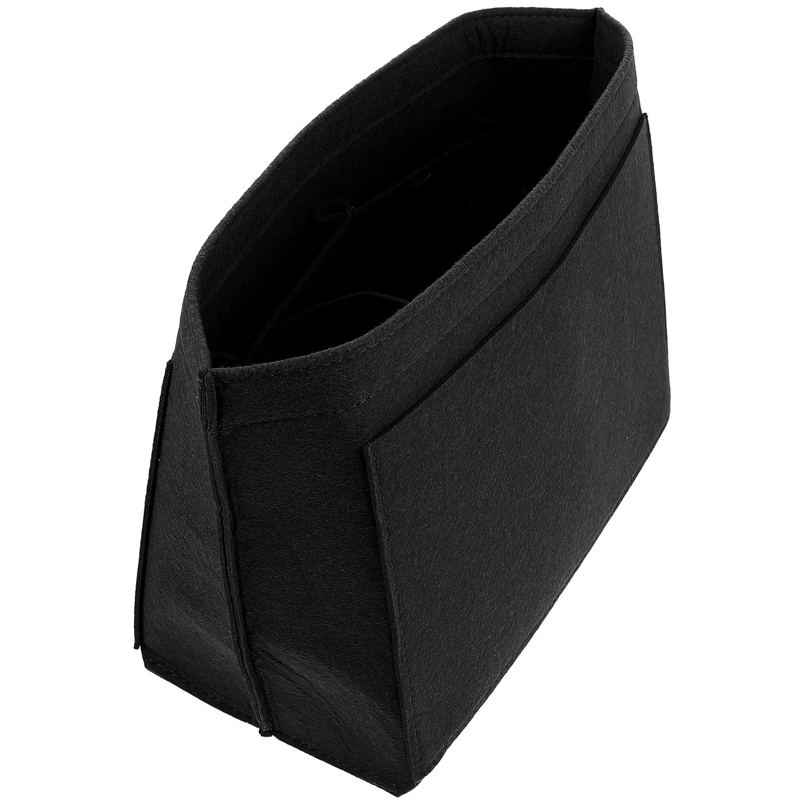 Portable Felt Handbag Organizer Insert Small Purse Insert for Tote Bag Shape Protector Keys Phone Storage