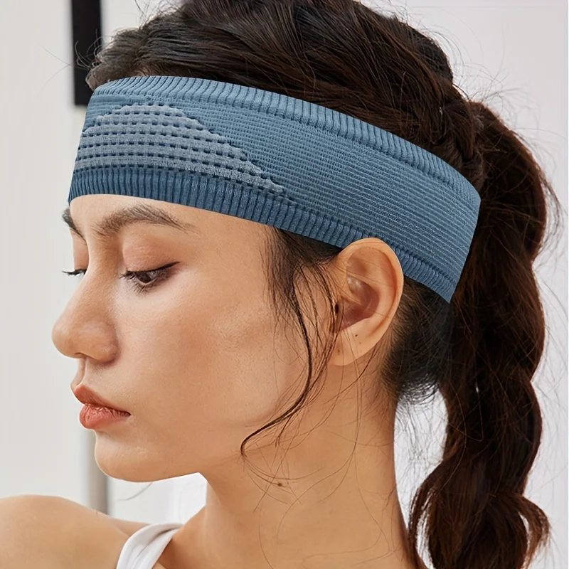 Running Headband Fitness Sweat-absorbing Breathable Anti Sweat Band Cycling Mountaineering Yoga Elastic Headband