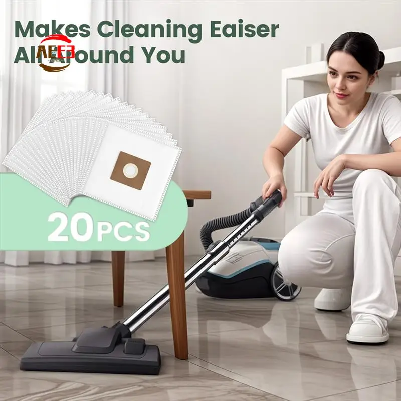 

AEE3-20 Pack NEN170 Vacuum Bags Compatible For Eureka NEN170 Bagged Canister Vacuum Cleaner, Vacuum Dust Bags
