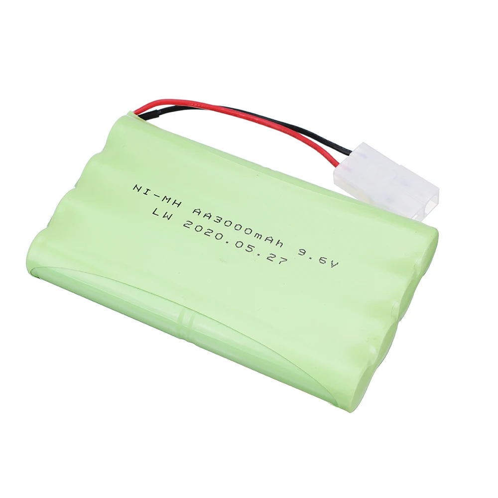 9.6v 3000mah Rechargeable Battery For Rc toys Cars Tanks Robots Gun NiMH Battery AA 9.6v 2400mah Batteries Pack For Rc Boat