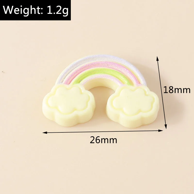Leslie Zufällige 10/20/30 Stück gemischte Harz Lebensmittel Blume Tier Nail Art Handyhülle Haarnadel Kühlschrank handgemachte DIY Charms Zubehör – Detail 21
