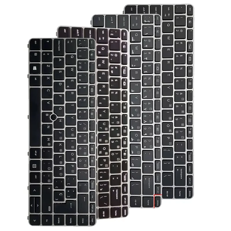 US/RU/SP/FR/AR NEW Laptop Keyboard For HP EliteBook 840 G3 840 G4 840r G4 848 G3 848 G4 745 G3 745 G4 ZBOOK 14u G4 HSTNN-I33C-4