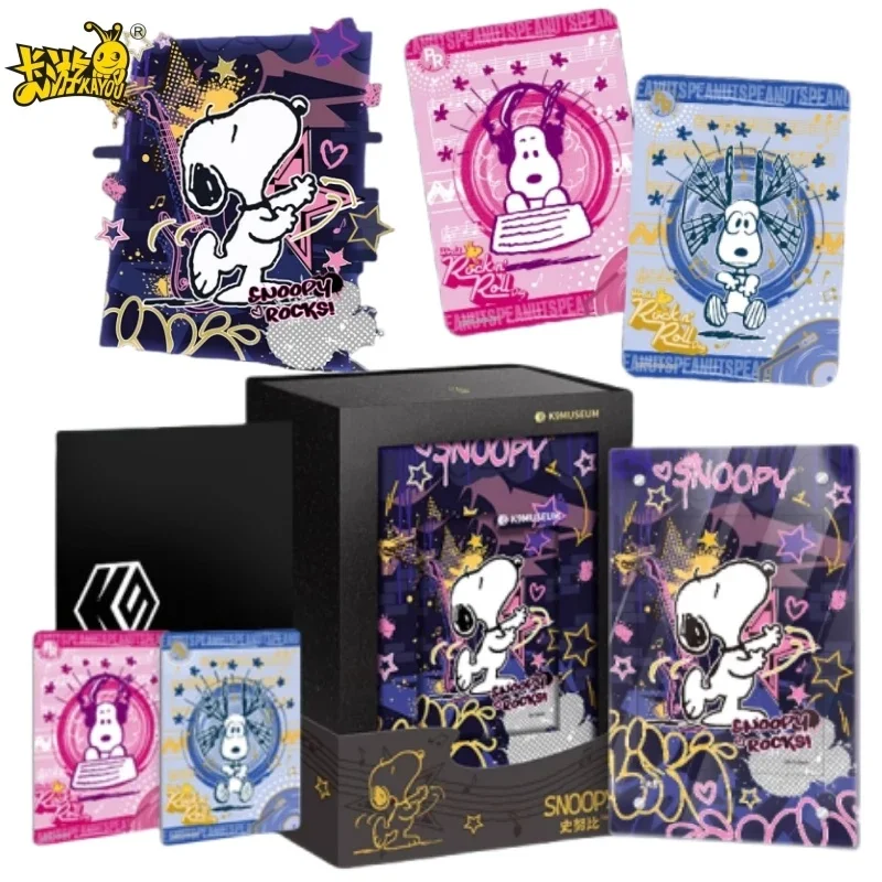 

Оригинальные коллекционные карточки KAYOU Snoopy: комиксы Peanut, аниме-серия K9 Museum, оригинальные детские игрушки и подарки