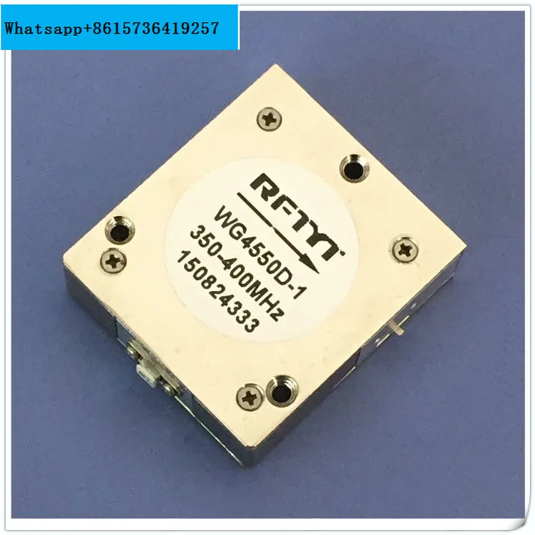 300MHz-800MHz range UHF high power embedded RF isolator 45*50*13mm