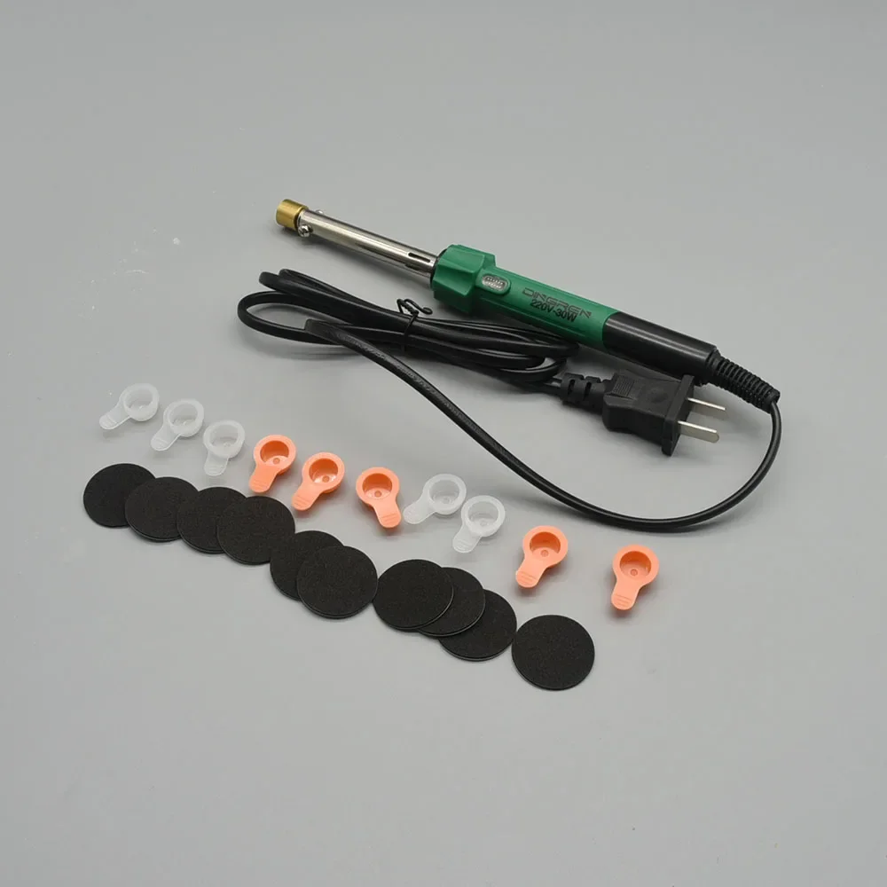 1 herramienta de soldadura para hacer agujeros para recarga de cartuchos de tóner/perforadora de agujeros/herramienta de recarga de cartuchos/piezas de copiadora piezas de impresora