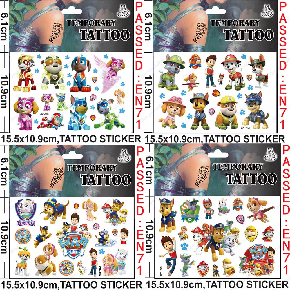 PAW Patrol Party-Geschenkpaket: Aufkleber, Schlüsselanhänger, Stempel, Geschenktüte, Klassenzimmer-Belohnung, Weihnachtsstrumpffüller, Gastgeschenk – Detail 6