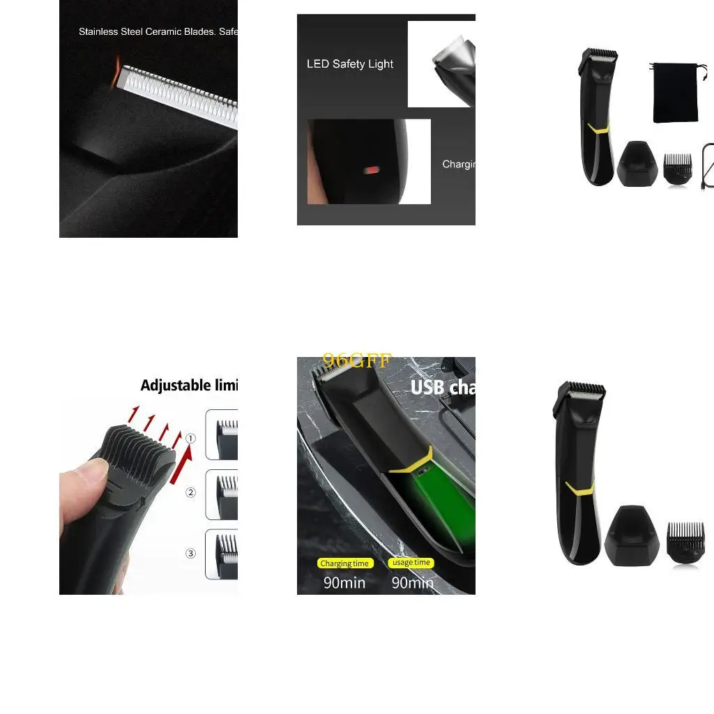 

96GF Electric Drimmer Trimmer Pubic Trimmer Trimmer Coolsing Clipper для мужчин