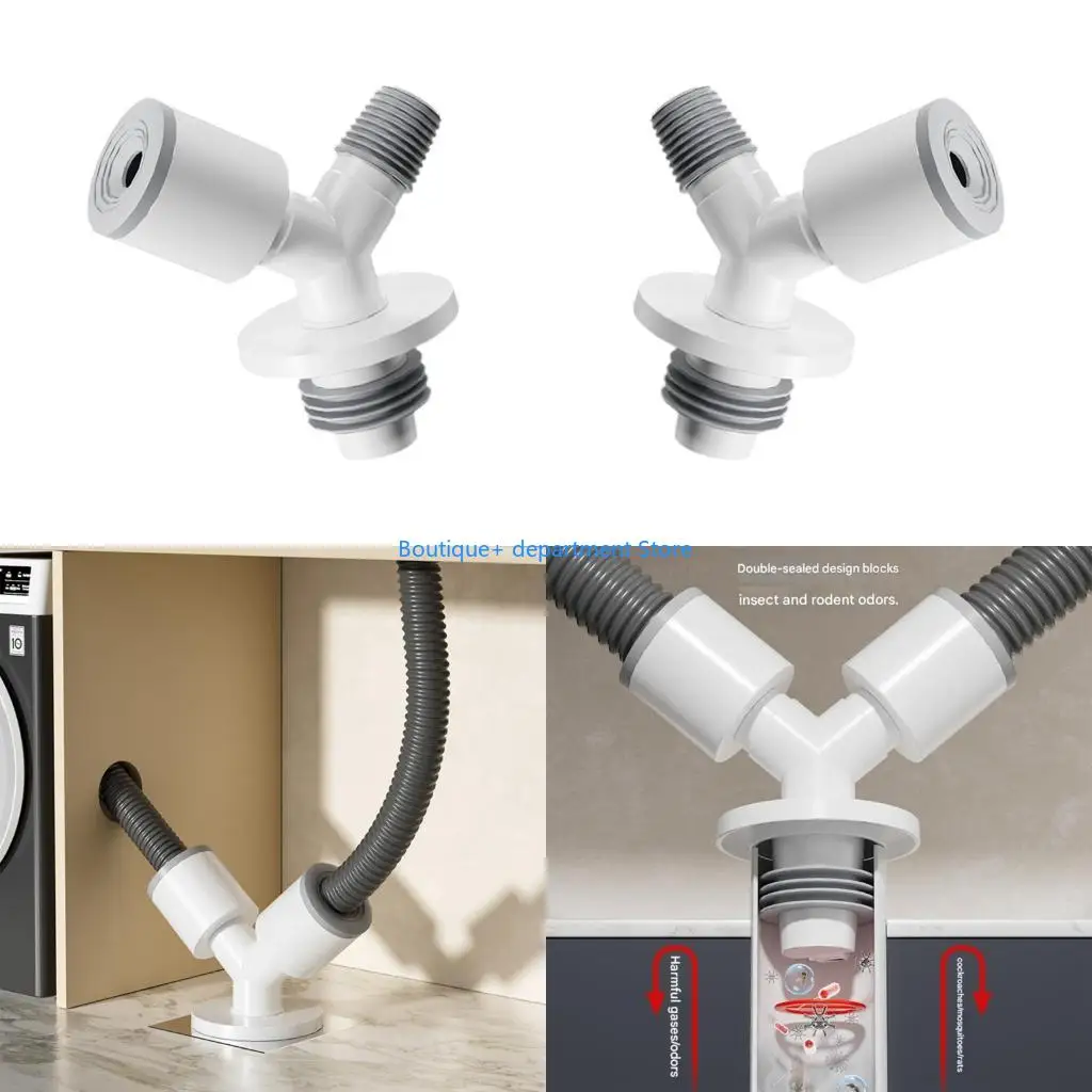 E1PD Strong Plastic Drain Tees Multiple Purpose Drain Tees Designs for Reliable Water Distribution in Home Plumbing Applications