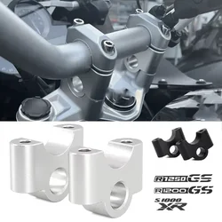 R 1250 1200 GS Handlebar Riser Clamp For BMW R1200GS R1250GS r1250 r1200 LC Adventure ADV S1000XR Handle Bar Drag Extend Adapter