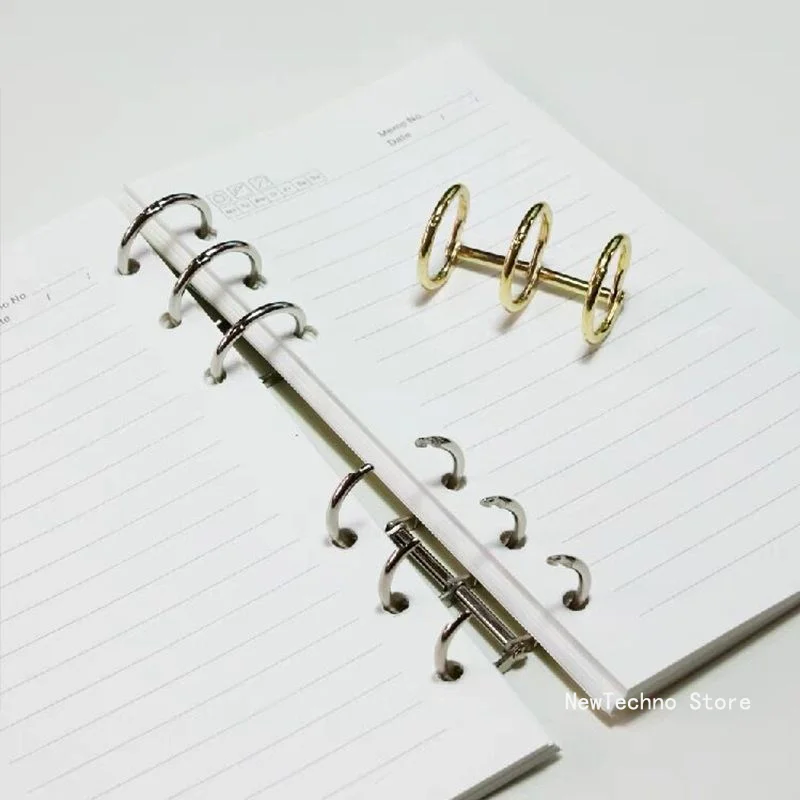 1pc Metal Loose Leaf Book Binder Rings Album Scrapbook Clips Craft Photo Album Metal Ring Binder Stationery Office Supply