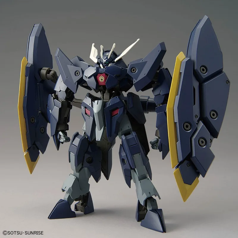 Bandai Genuine HG GUNDAM ZAGAN Iron-Blooded Orphans Anime Action Figure Collectible Assembly Model Toys Ornaments Gift Children