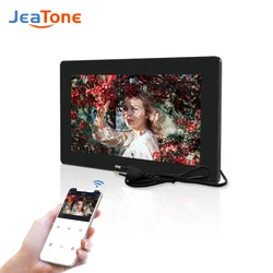 Jeatone 7Inch Full Touch Screen for 4-Wire Analog Video Intercom Security Protection System Tuya WiFi Monitor Support SD Card