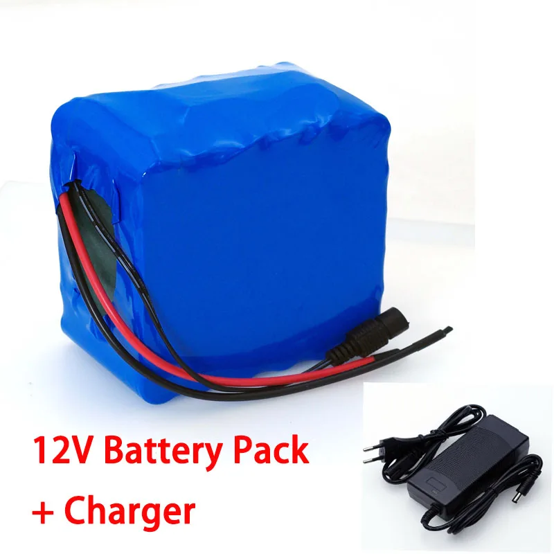 

LiitoKala 12V 30Ah 3S12P 11.1V 12.6V High-power Lithium Battery Pack for Inverter Xenon Lamp Solar Street +12.6V 3A Charger