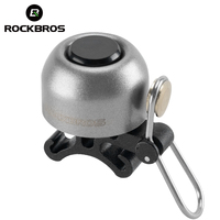 ROCKBROS 1pc Bicycle Bell Mountain Road Bike Horn Sound Alarm Bend Bike Handle Horn Safety Cycling Handlebar Bicycle Call Retro