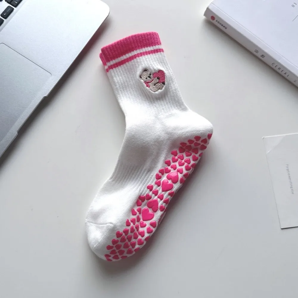 

Модные нескользящие носки для пилатеса, дышащие уличные носки Harajuku, повседневные хлопковые носки для йоги для женщин