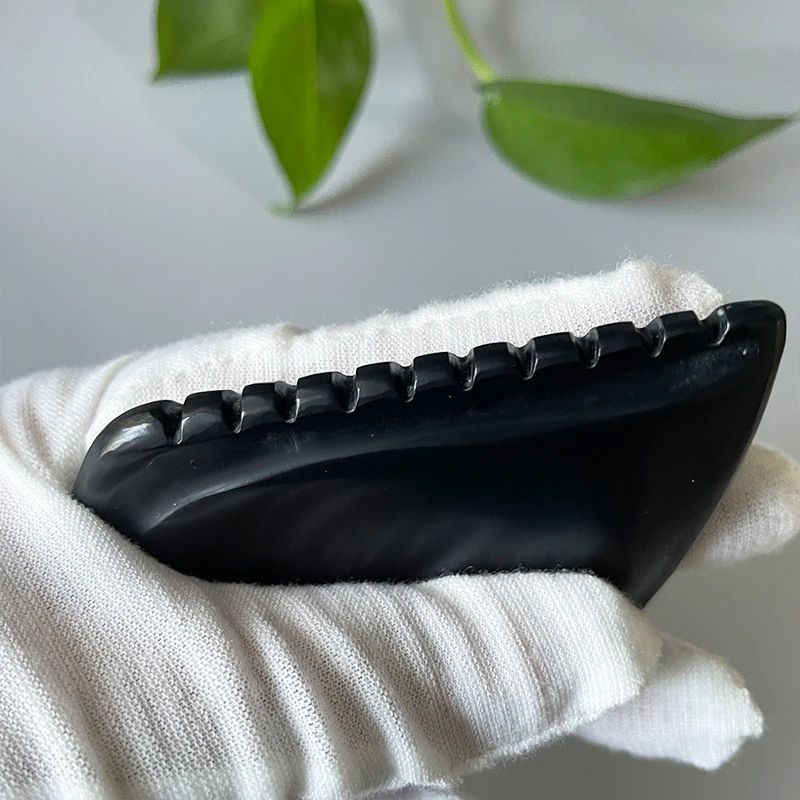 Gua Sha Facial Massage Tools, Gua Sha Scraping Tools for Face, Bian Stone Traditional Massage Tool Traditional Scraper Tool
