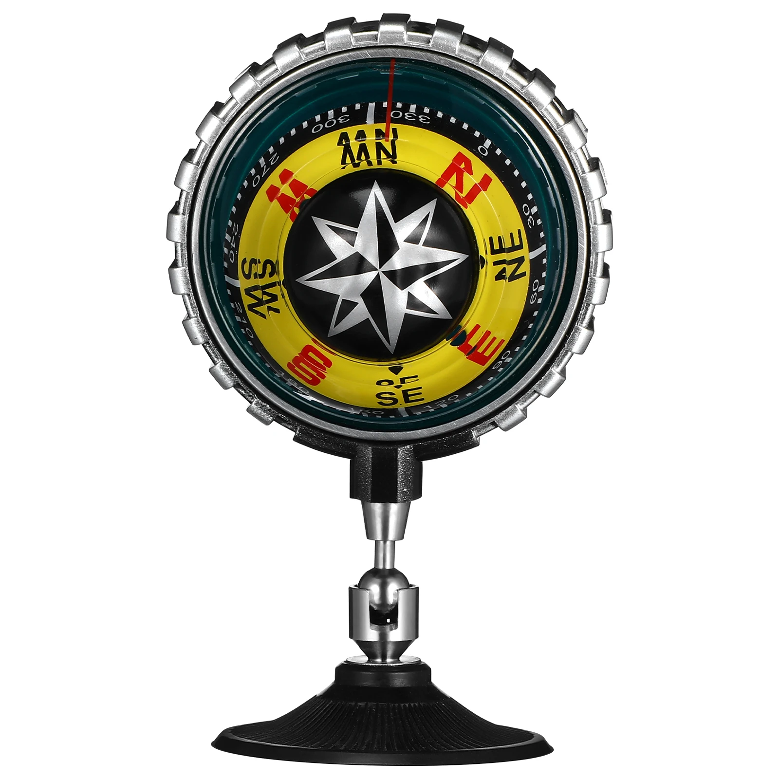 

Marine Compass Car Dash Sucker Ball for Boat Abs Automotive Compasses Dashboard Bike Travel