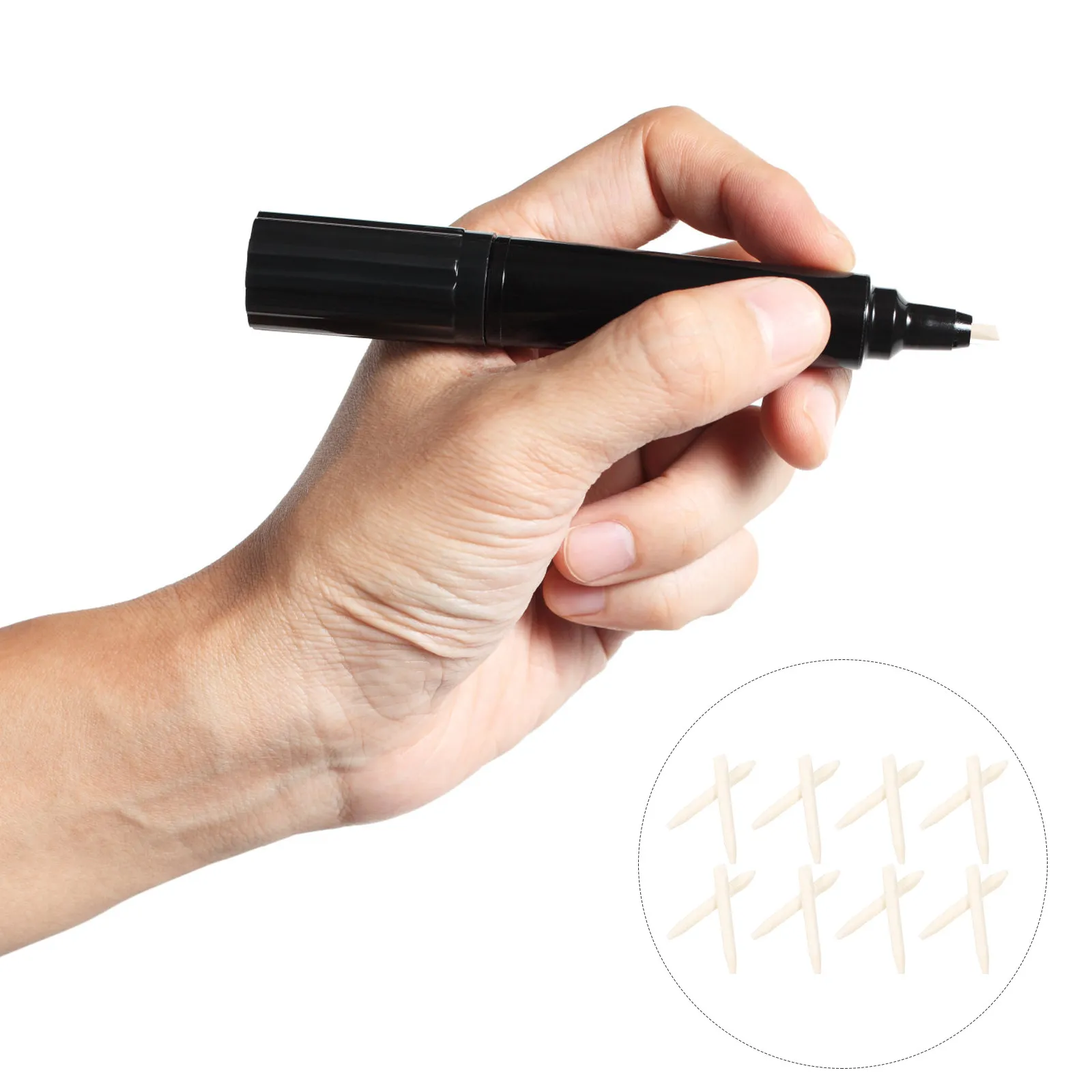 

50pcs Replacement Paint Fine Point Marking Tips Oil Marker Pen Points Portable Durable Writing Stationery Supplies For Students
