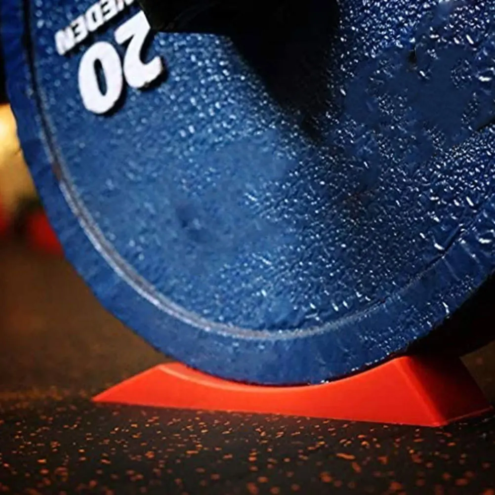 

2pcs Silicone Deadlift Portable Anti Slip Weightlifting Jack For Gym Powerlifting Training Fitness Equipment