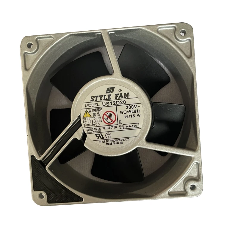 US12D20 200V 16/15W 120*120*38MM 1238 ventola di raffreddamento