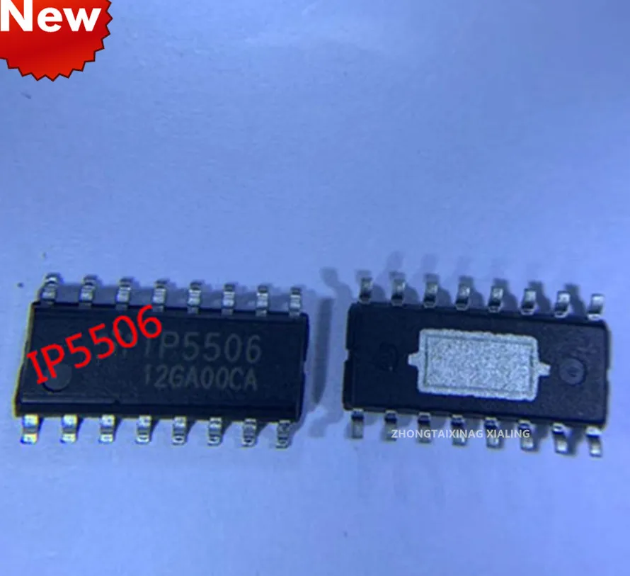 100% original novo 555506 IP5506-BZ-188---16 ynynchronous interruptor de carga e descarga de energia móvel C C