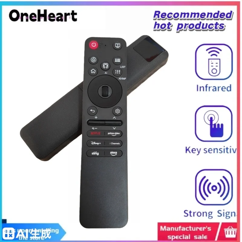 Voice Remote Control AKB76046603 MR25GA Compatible with TV Spare Parts