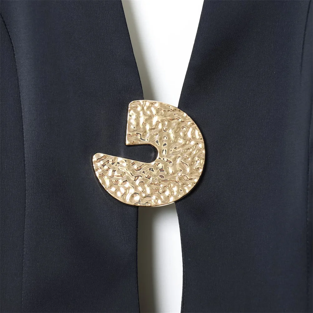 Autunno e inverno nuove donne sexy cintura antivento spalline manica lunga profondo scollo a V versione a palloncino mini abito