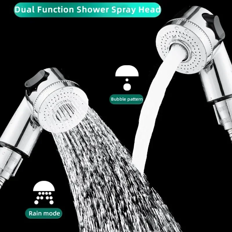 Shower Spray Head Dual Function Bathroom Kitchen Faucet Tap Pull Out Spout Basin Sink Faucet Replacement Sprayer Shower Head