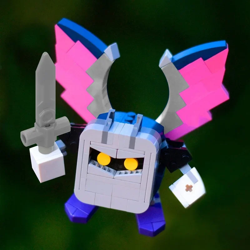 Anime Series Merchandise Cartoon Character Kirbyed Building Blocks MOC Metaed Knight Figure Assembly Model Puzzle Kids Toy Gift